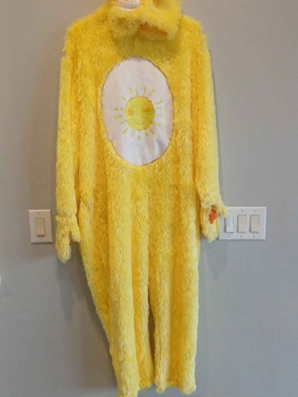 Sunny care bears halloween costume kids large